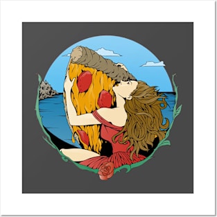 Pizza Love Posters and Art